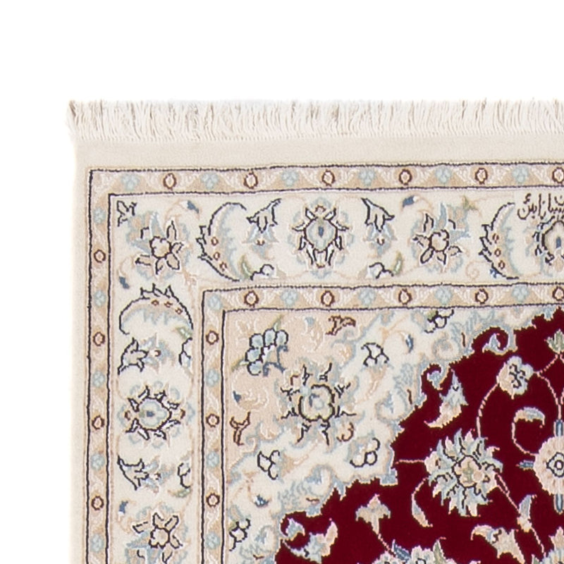 Loper Perzisch tapijt - Nain - Premium - 297 x 92 cm - rood