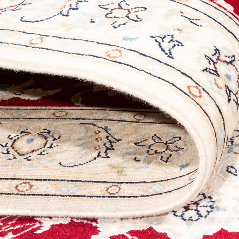 Loper Perzisch tapijt - Nain - Premium - 297 x 92 cm - rood