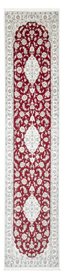 Loper Perzisch tapijt - Nain - Premium - 354 x 86 cm - rood