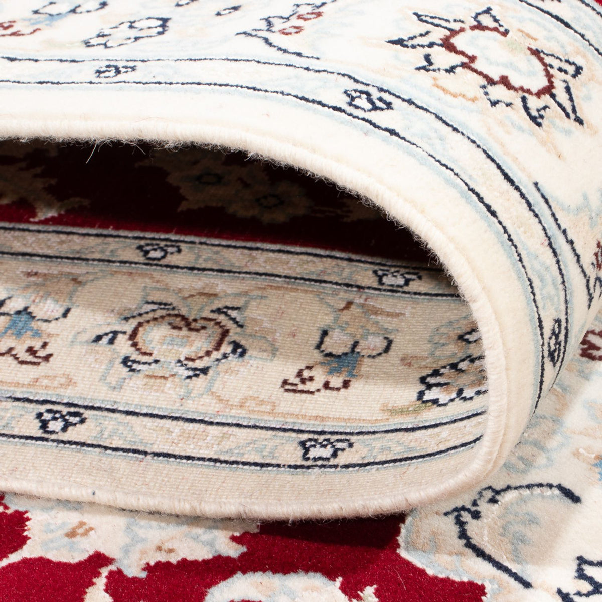 Loper Perzisch tapijt - Nain - Premium - 354 x 86 cm - rood