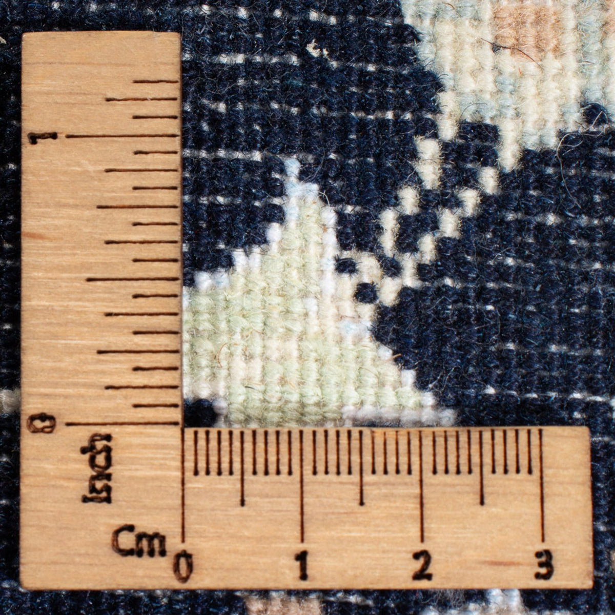 Loper Perzisch tapijt - Nain - Premium - 344 x 90 cm - donkerblauw