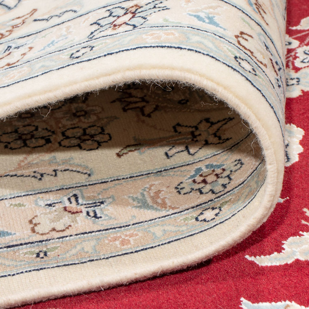 Perzisch tapijt - Nain - Premium - 295 x 247 cm - rood