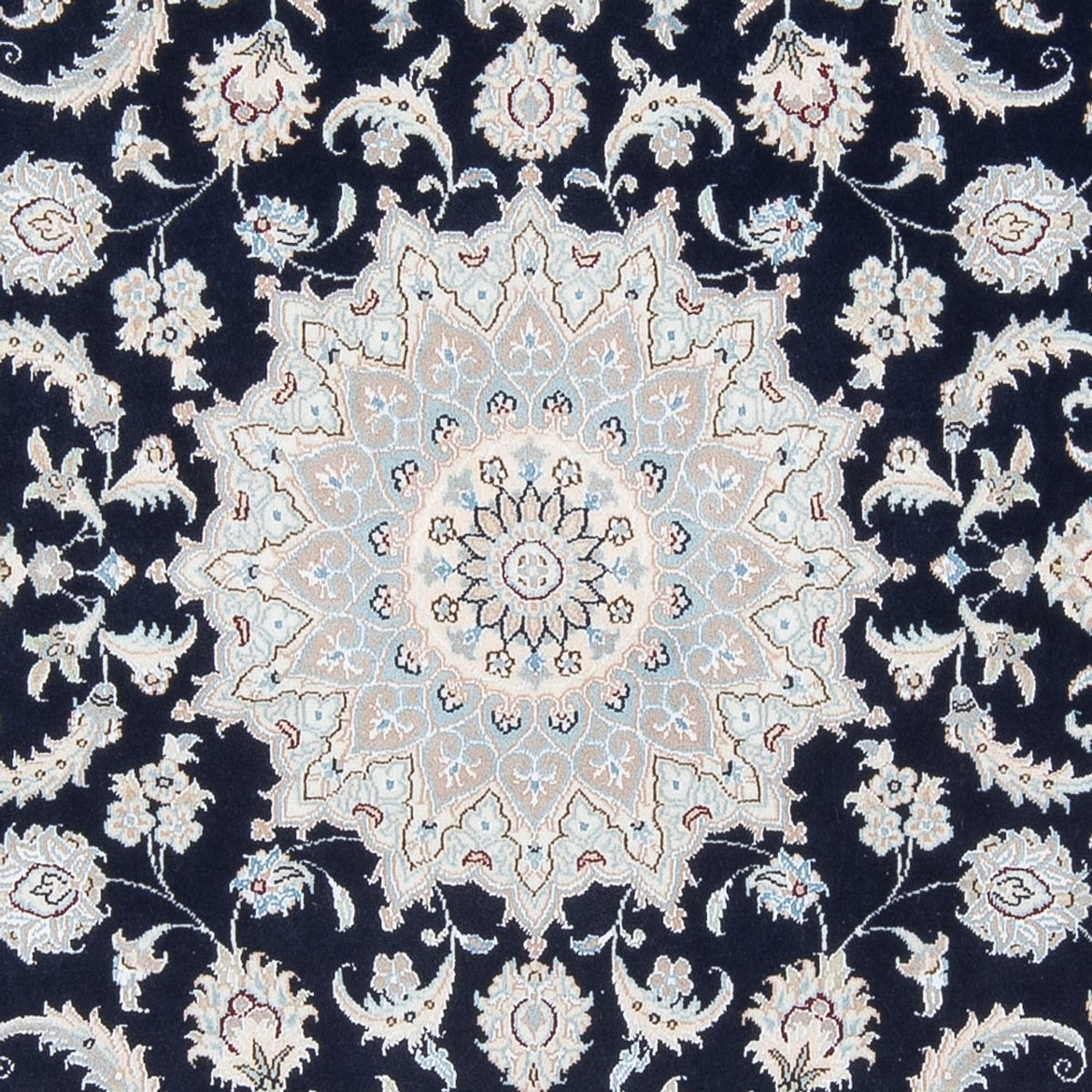 Perzisch tapijt - Nain - Premium - 200 x 150 cm - donkerblauw
