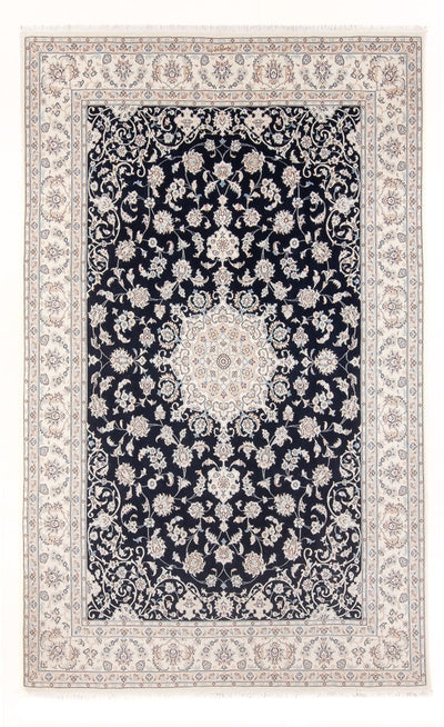 Nain - 6La Tapijt 202x301cm - Perzisch tapijt - donkerblauw
