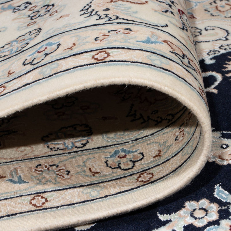 Perzisch tapijt - Nain - Premium - 301 x 202 cm - donkerblauw