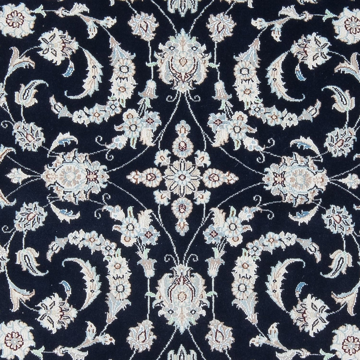 Perzisch tapijt - Nain - Premium - 196 x 151 cm - donkerblauw