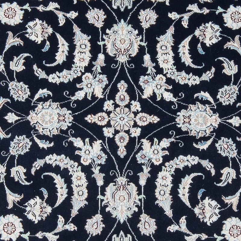 Perzisch tapijt - Nain - Premium - 196 x 151 cm - donkerblauw