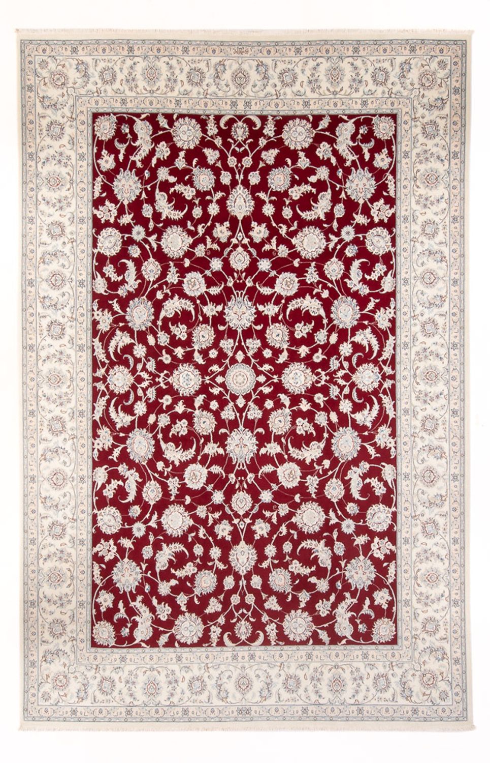 Perzisch tapijt - Nain - Premium - 351 x 245 cm - rood