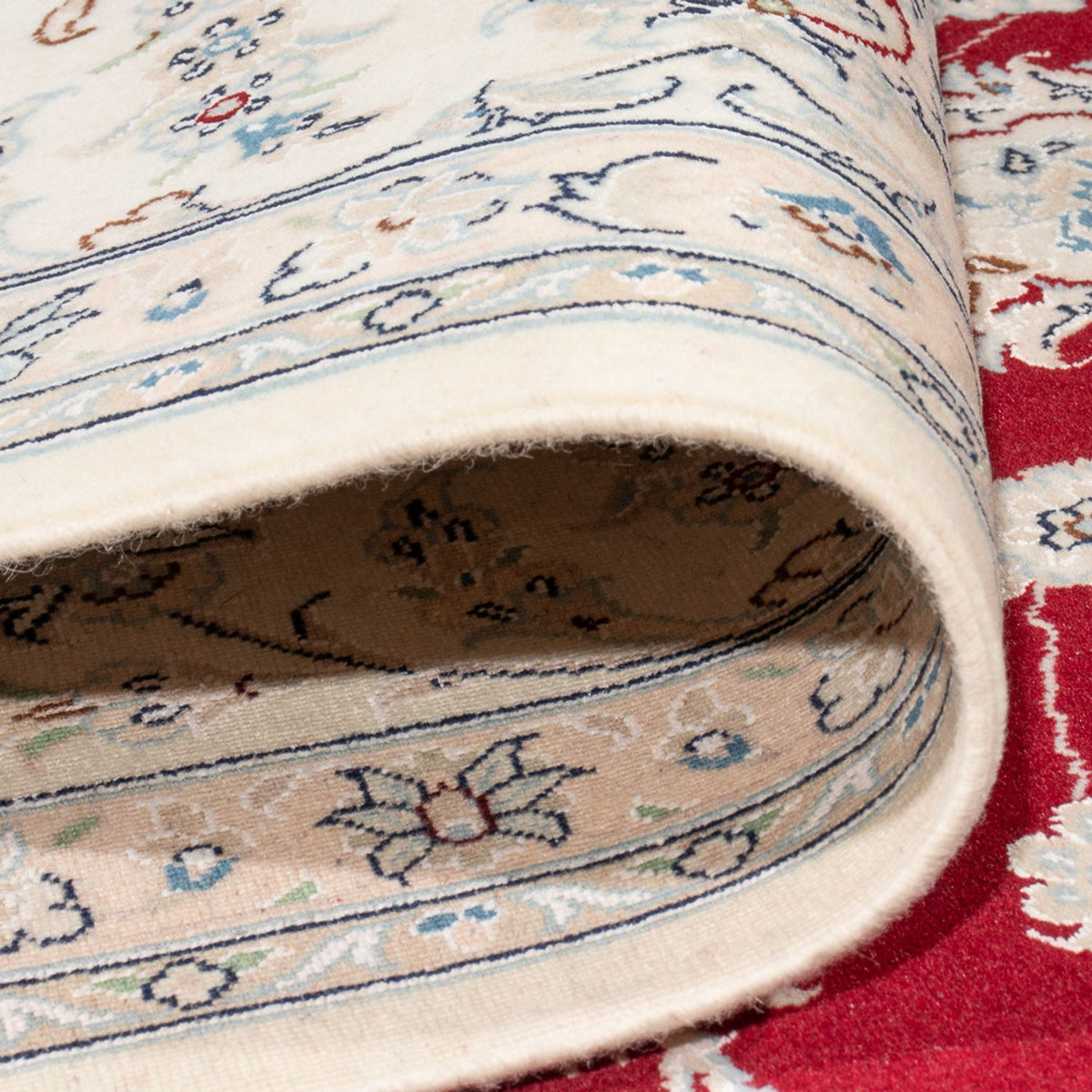 Perzisch tapijt - Nain - Premium - 351 x 245 cm - rood