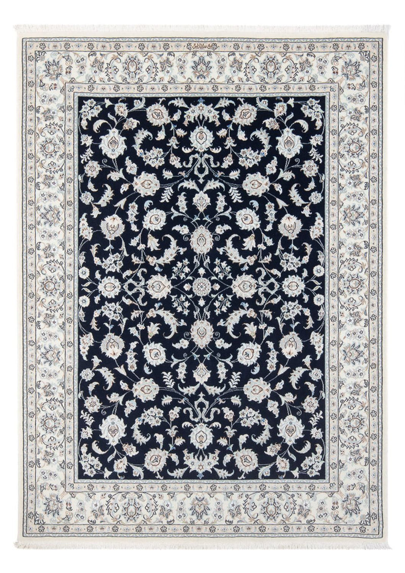 Perzisch tapijt - Nain - Premium - 203 x 150 cm - donkerblauw