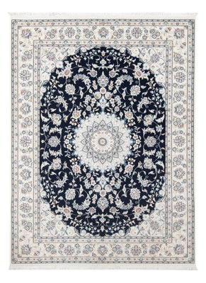 Perzisch tapijt - Nain - Premium - 196 x 148 cm - donkerblauw