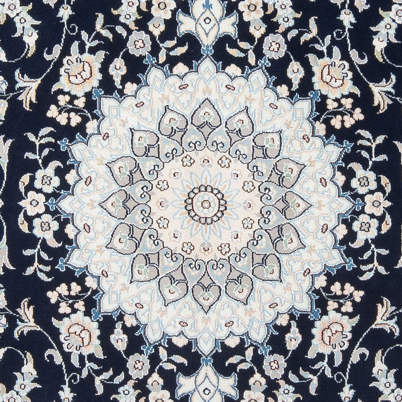 Perzisch tapijt - Nain - Premium - 196 x 148 cm - donkerblauw