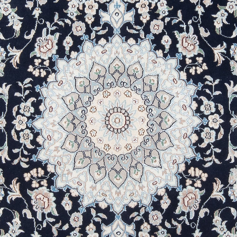 Perzisch tapijt - Nain - Premium - 204 x 150 cm - donkerblauw