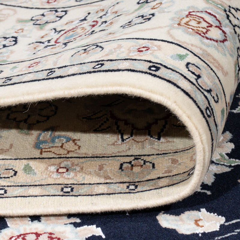 Perzisch tapijt - Nain - Premium - 204 x 150 cm - donkerblauw