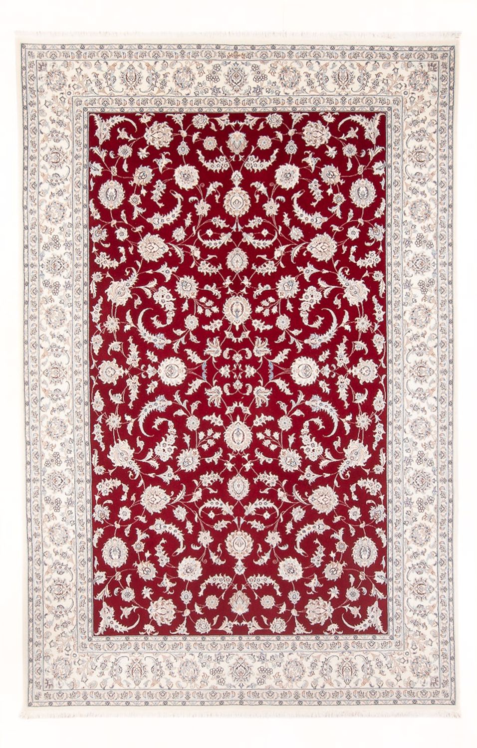Perzisch tapijt - Nain - Premium - 291 x 198 cm - rood