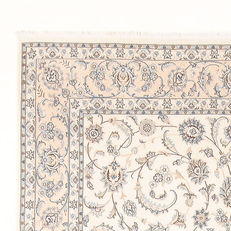 Perzisch tapijt - Nain - Premium - 302 x 197 cm - crème