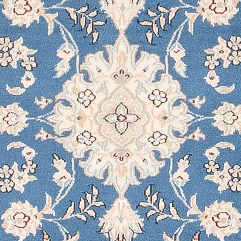 Perzisch tapijt - Nain - 88 x 59 cm - blauw