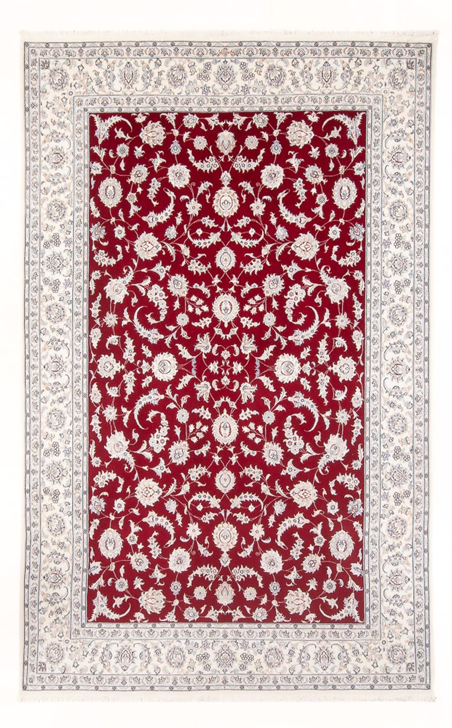 Perzisch tapijt - Nain - Premium - 295 x 200 cm - rood