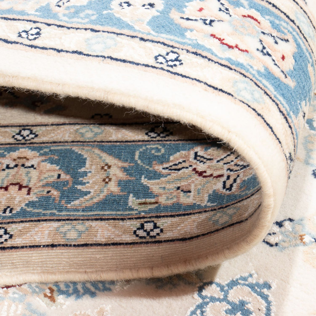 Loper Perzisch tapijt - Nain - Premium - 300 x 80 cm - crème