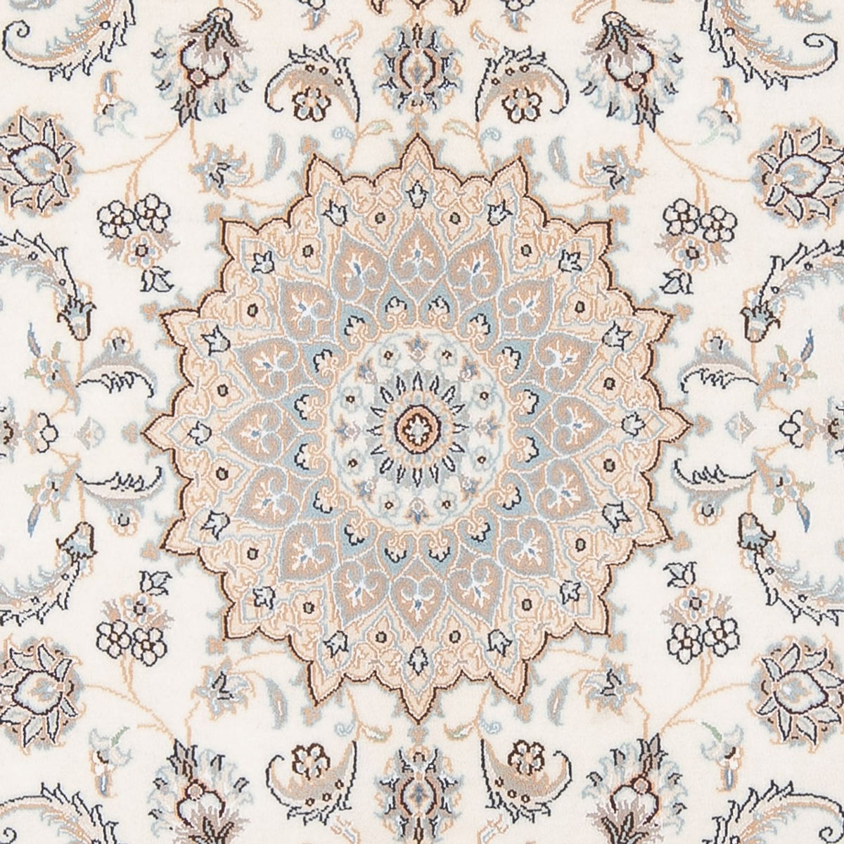 Perzisch tapijt - Nain - Premium - 200 x 150 cm - crème