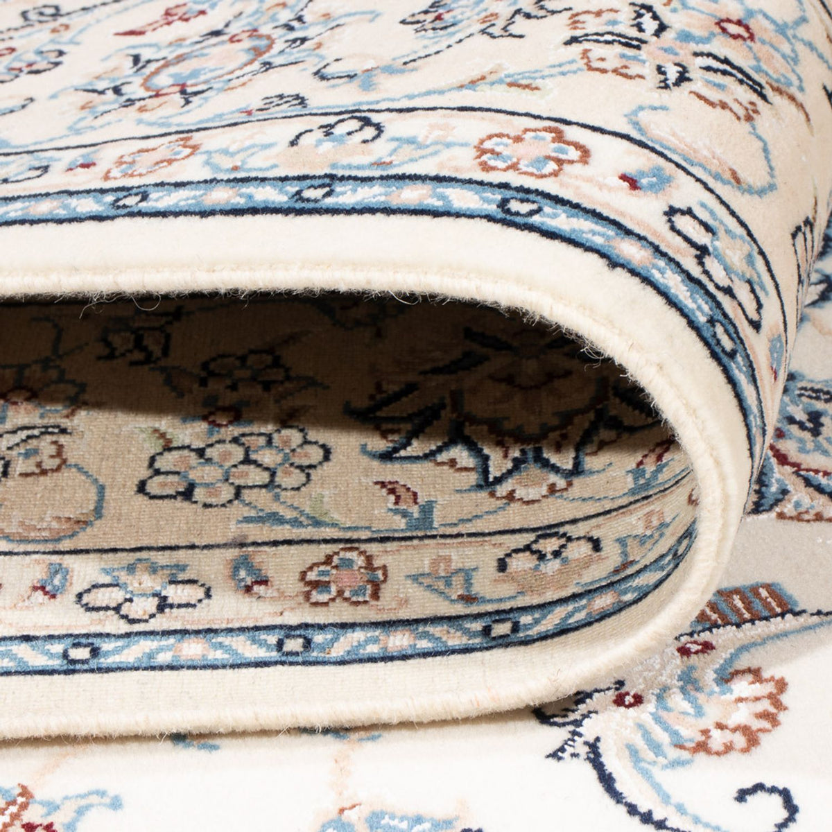 Perzisch tapijt - Nain - Premium - 200 x 150 cm - crème