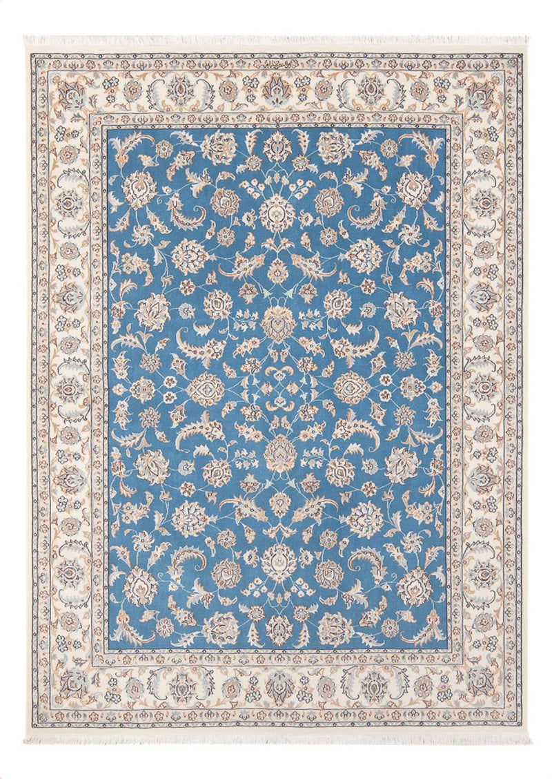 Perzisch tapijt - Nain - Premium - 202 x 150 cm - blauw