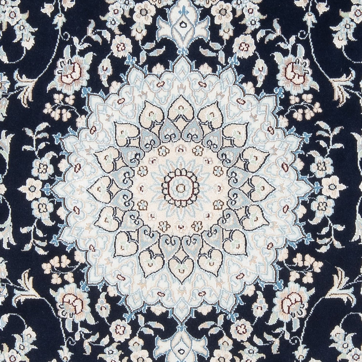 Perzisch tapijt - Nain - Premium - 199 x 150 cm - donkerblauw