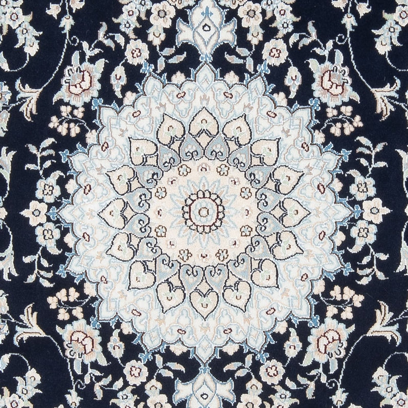 Perzisch tapijt - Nain - Premium - 199 x 150 cm - donkerblauw
