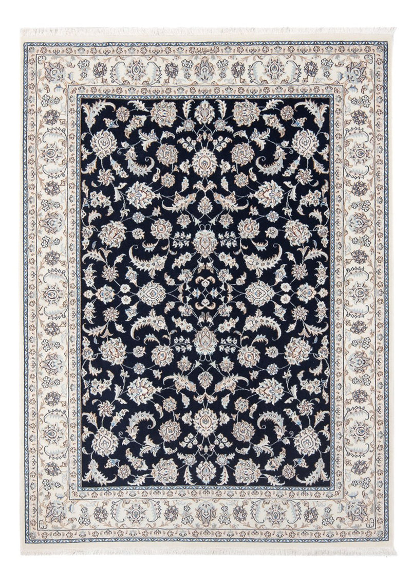 Perzisch tapijt - Nain - Premium - 205 x 148 cm - donkerblauw