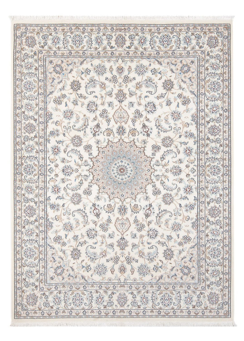 Perzisch tapijt - Nain - Premium - 200 x 150 cm - crème