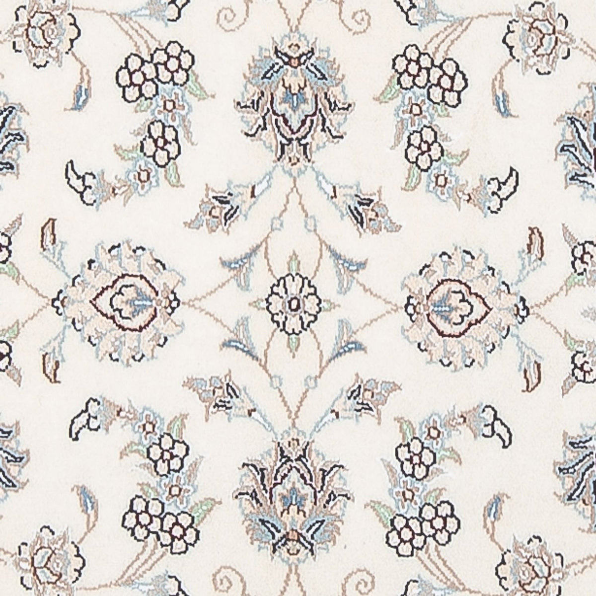 Loper Perzisch tapijt - Nain - Premium - 309 x 90 cm - crème