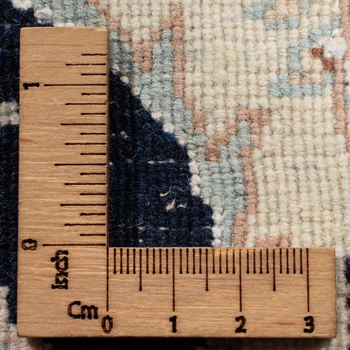 Loper Perzisch tapijt - Nain - Premium - 339 x 86 cm - donkerblauw