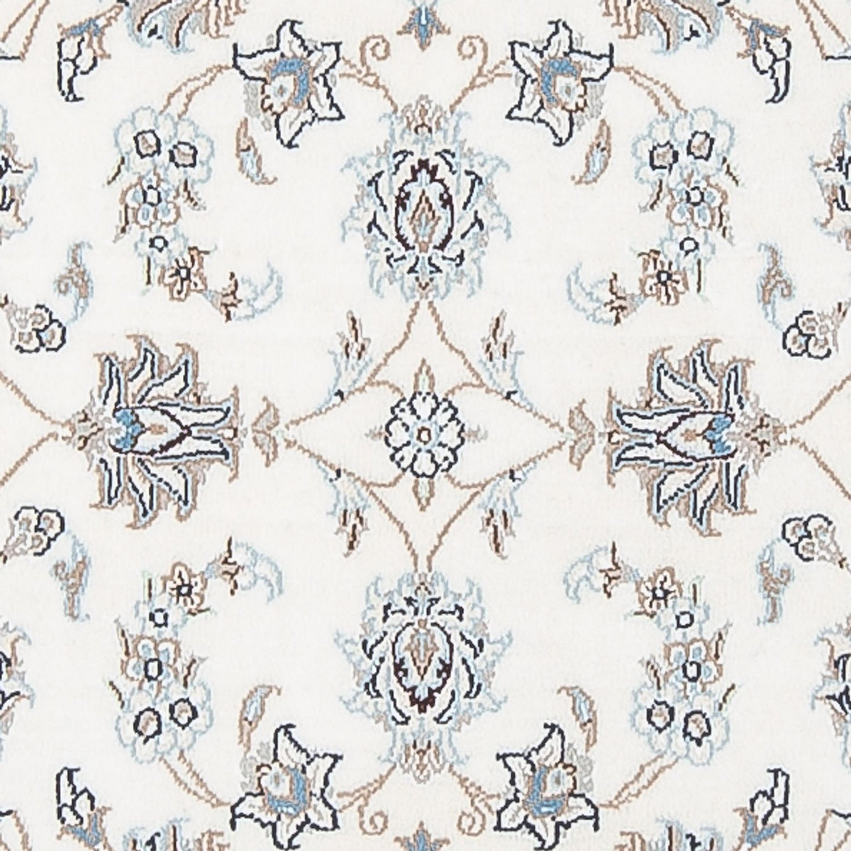 Loper Perzisch tapijt - Nain - Premium - 301 x 82 cm - crème