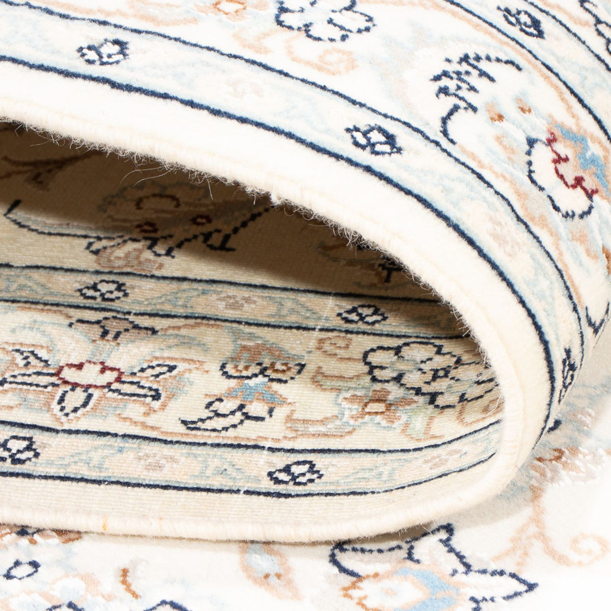 Loper Perzisch tapijt - Nain - Premium - 301 x 82 cm - crème