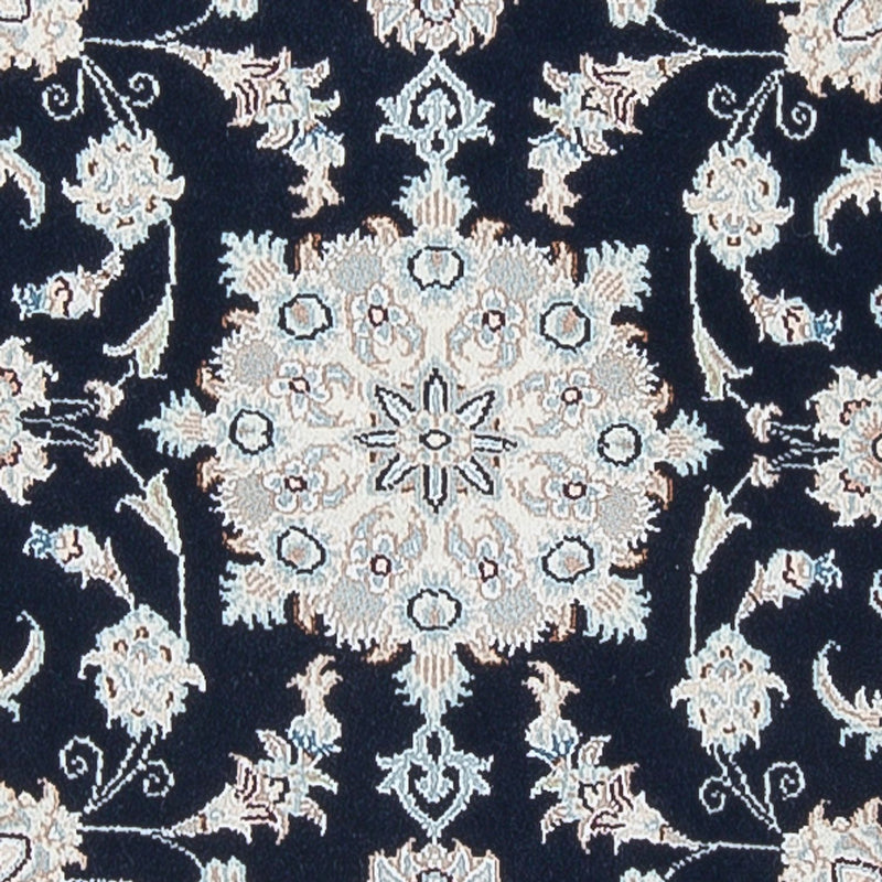 Loper Perzisch tapijt - Nain - Premium - 297 x 82 cm - donkerblauw