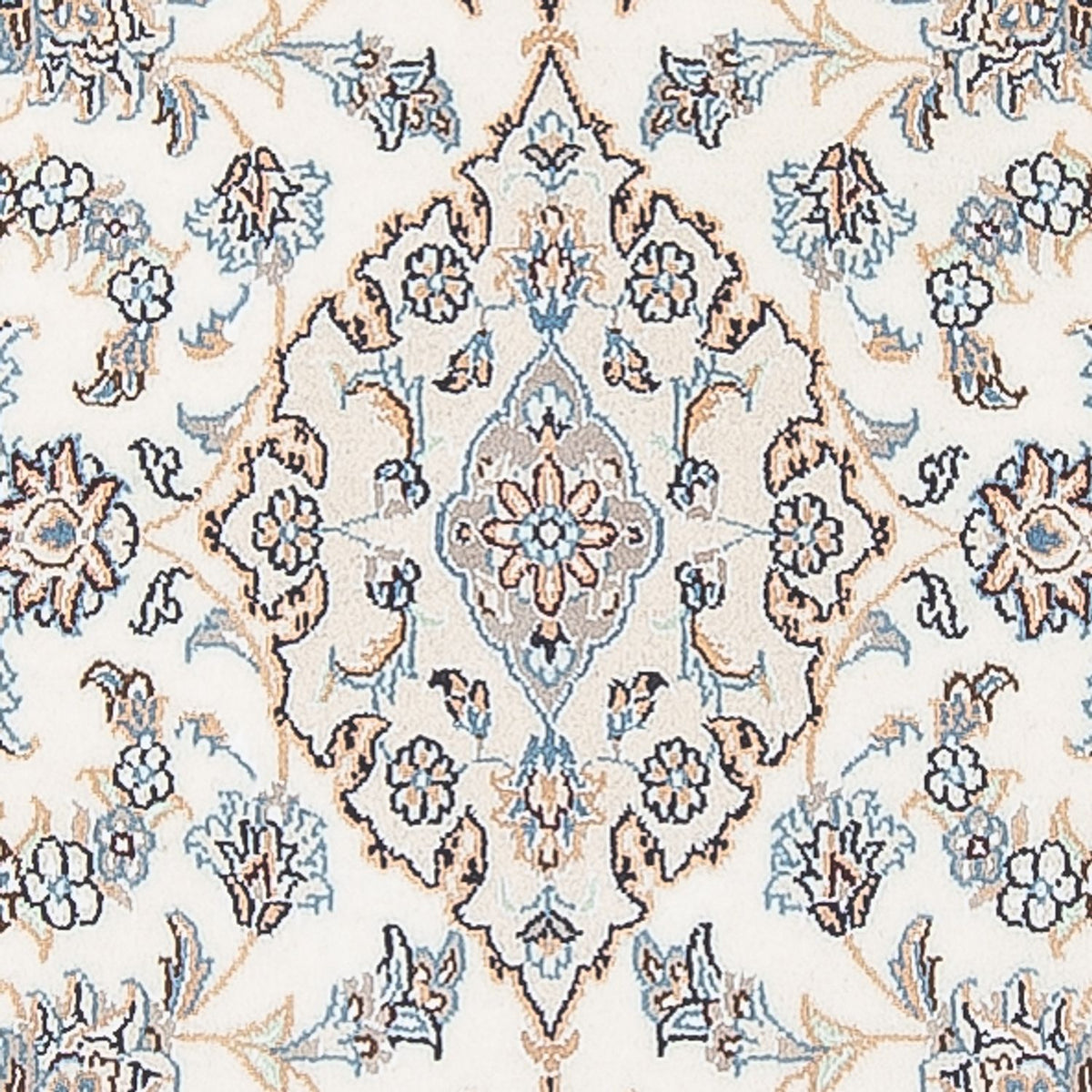 Loper Perzisch tapijt - Nain - Premium - 297 x 81 cm - crème