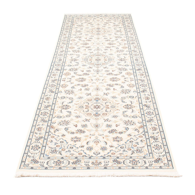 Loper Perzisch tapijt - Nain - Premium - 308 x 80 cm - crème