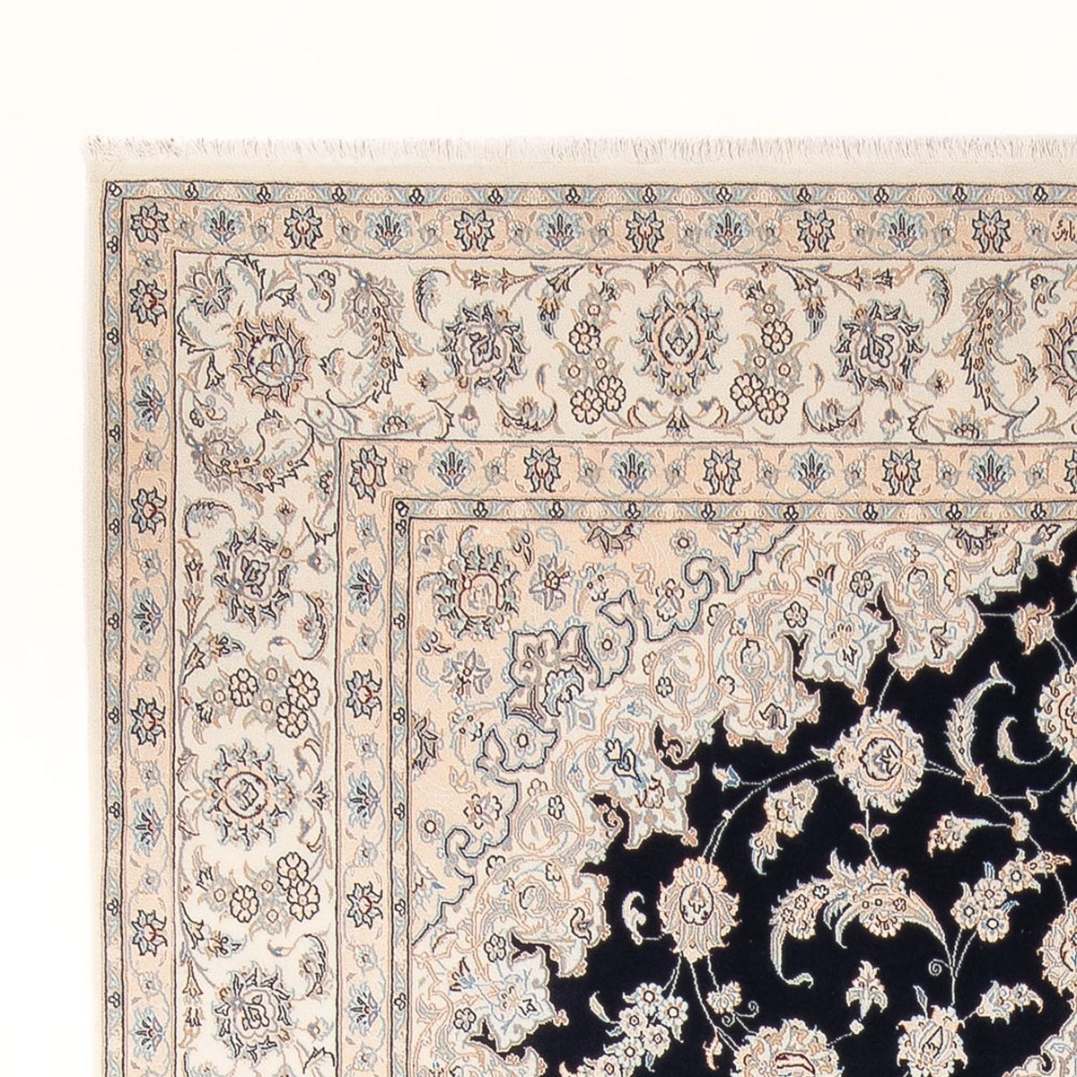 Perzisch tapijt - Nain - Premium - 347 x 247 cm - donkerblauw