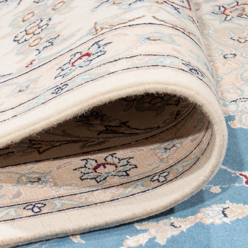 Perzisch tapijt - Nain - Premium - 348 x 245 cm - lichtblauw