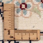 Perzisch tapijt - Nain rond  - 200 x 200 cm - lichtblauw