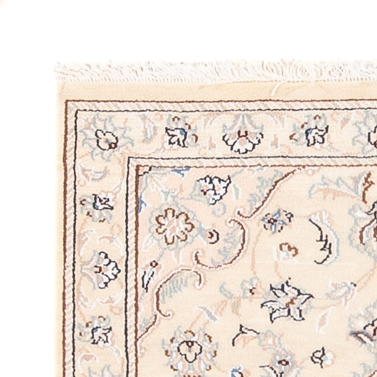 Perzisch tapijt - Nain - 90 x 60 cm - beige