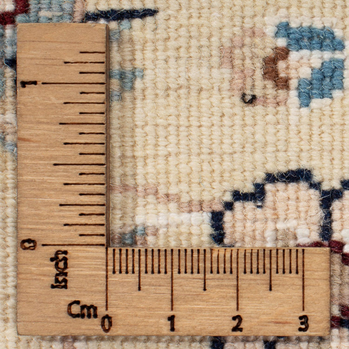 Perzisch tapijt - Nain - 90 x 60 cm - beige