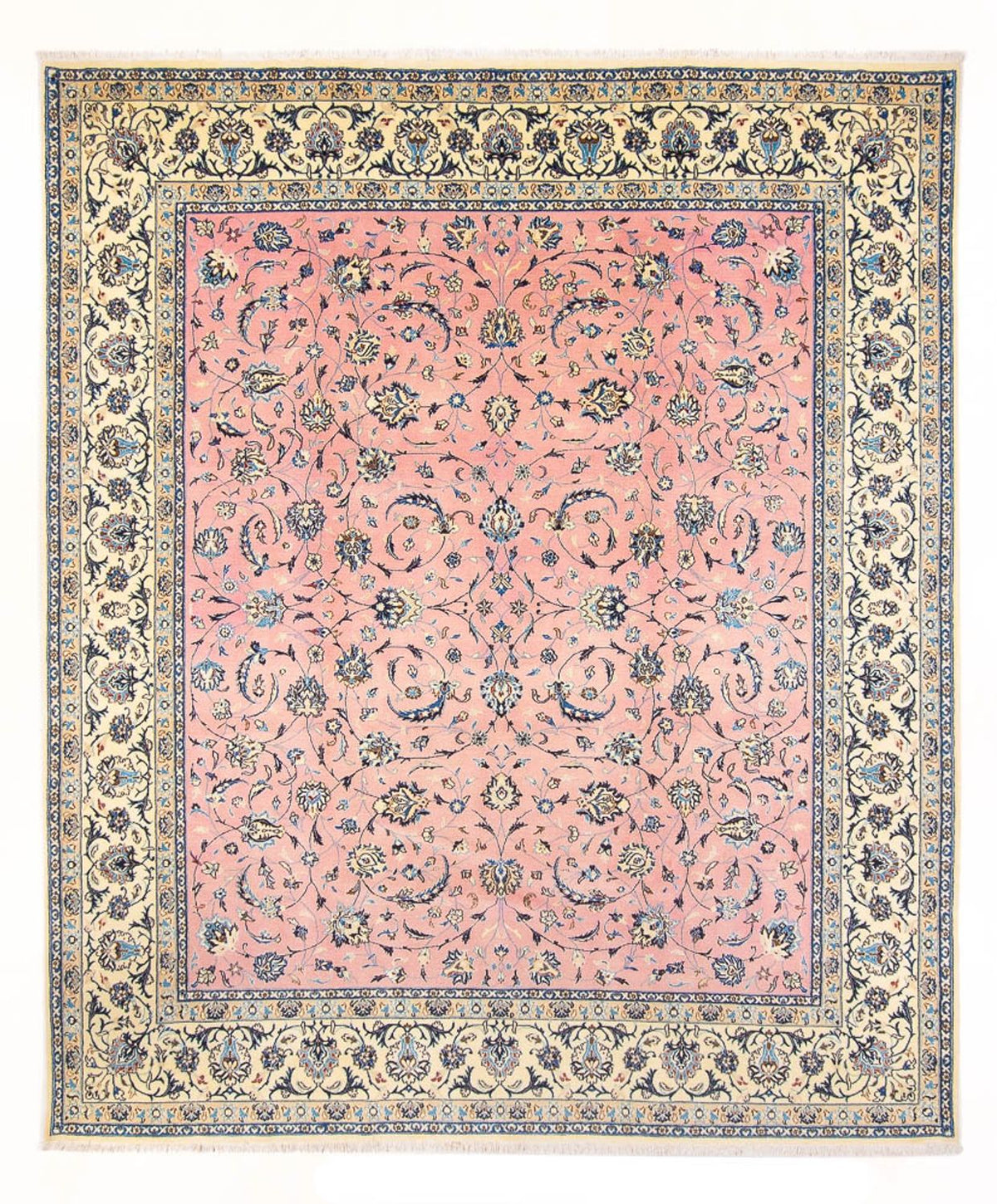 Perzisch tapijt - Nain - Premium - 287 x 250 cm - zalm