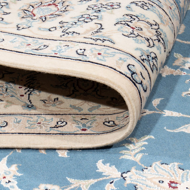 Perzisch tapijt - Nain - 237 x 170 cm - blauw