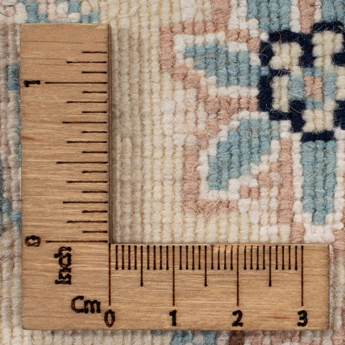 Perzisch tapijt - Nain - 251 x 168 cm - blauw