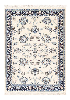 Perzisch tapijt - Nain - 85 x 60 cm - crème