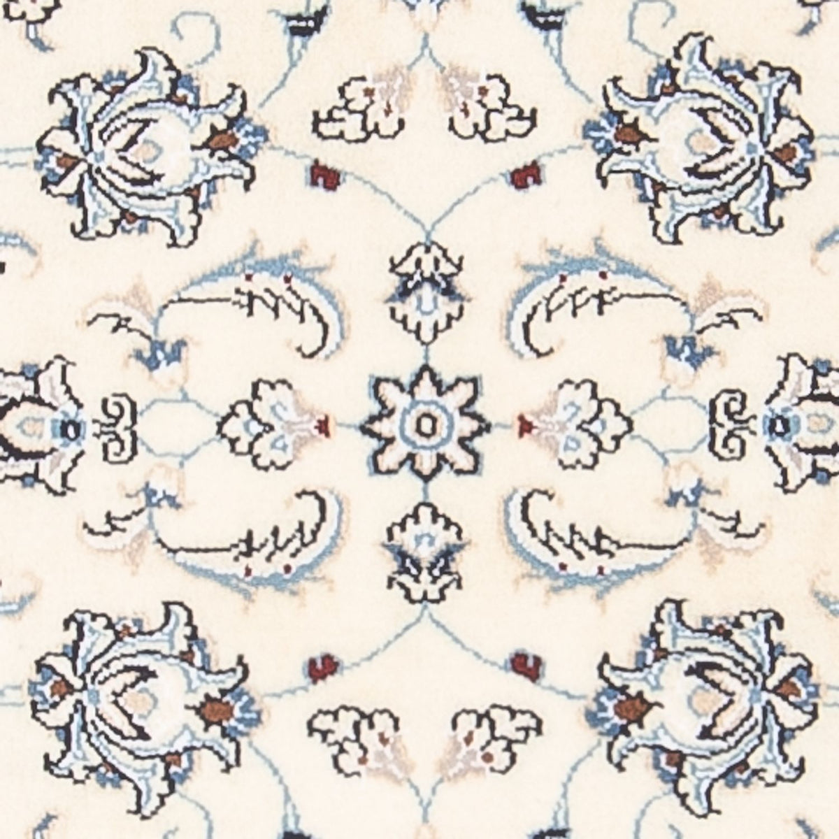 Perzisch tapijt - Nain - 85 x 60 cm - crème