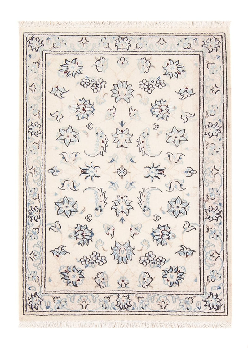 Perzisch tapijt - Nain - 89 x 60 cm - beige