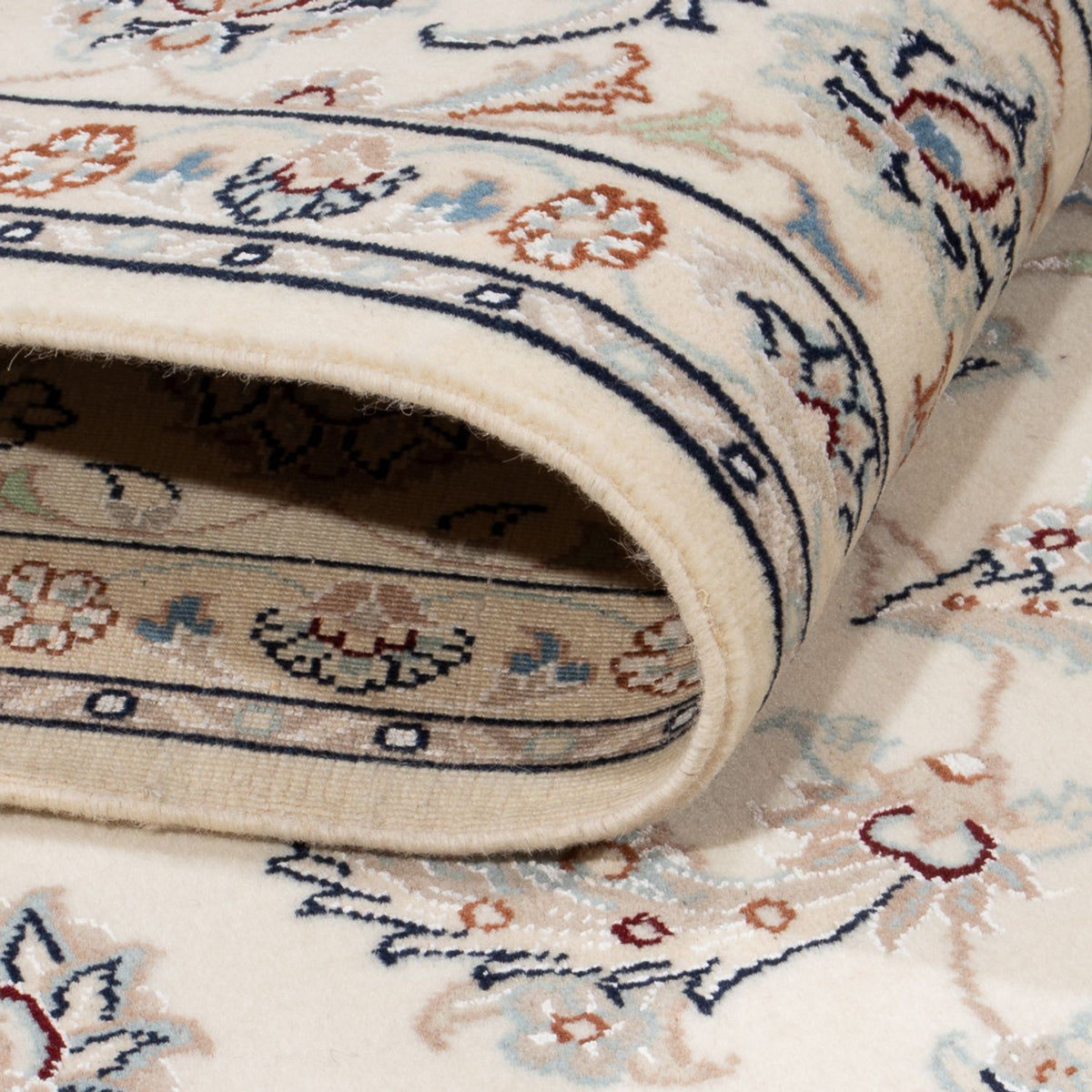 Perzisch tapijt - Nain - 236 x 170 cm - beige