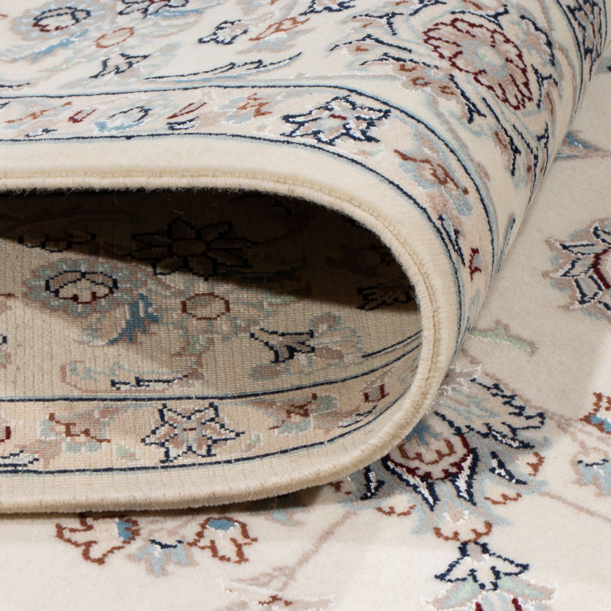 Perzisch tapijt - Nain - 250 x 168 cm - crème